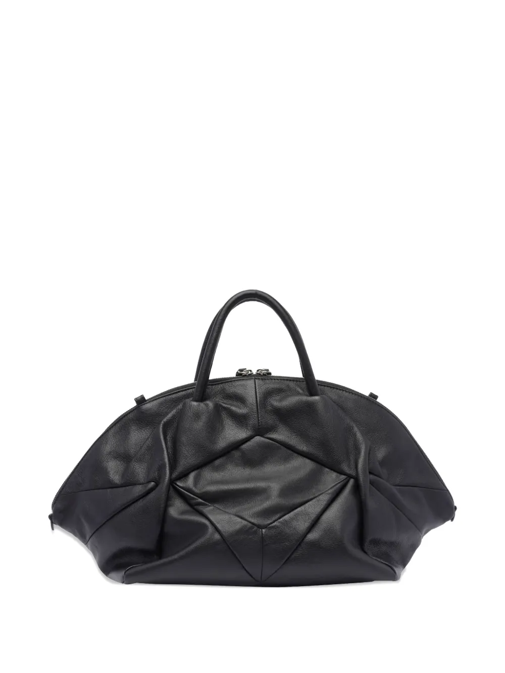 Сумка-тоут из телячьей кожи с простеганными вставками Vic Matie, черный
Сумка-тоут из телячьей кожи с простеганными вставками Vic Matie, черный