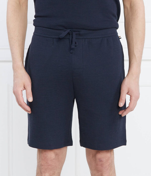 Шорты мужские Boss с вафельной фактурой однотонные, синий
Шорты мужские Boss с вафельной фактурой однотонные, синий