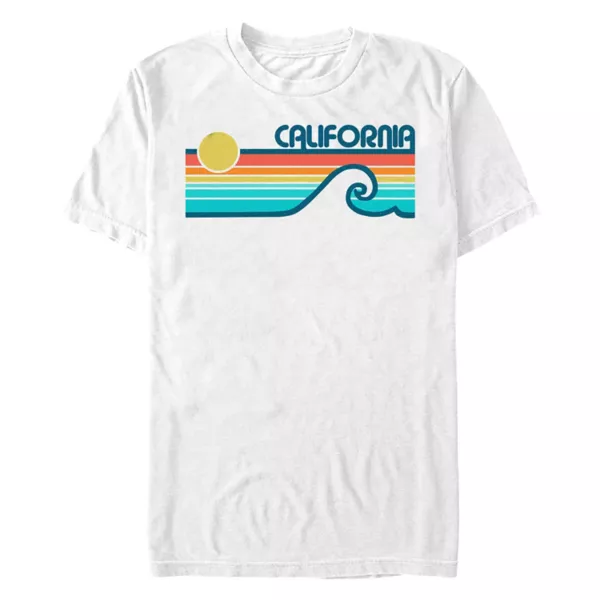 Футболка California Retro с принтом заката и волны для больших размеров Licensed Character, белый
Футболка California Retro с принтом заката и волны для больших размеров Licensed Character, белый
