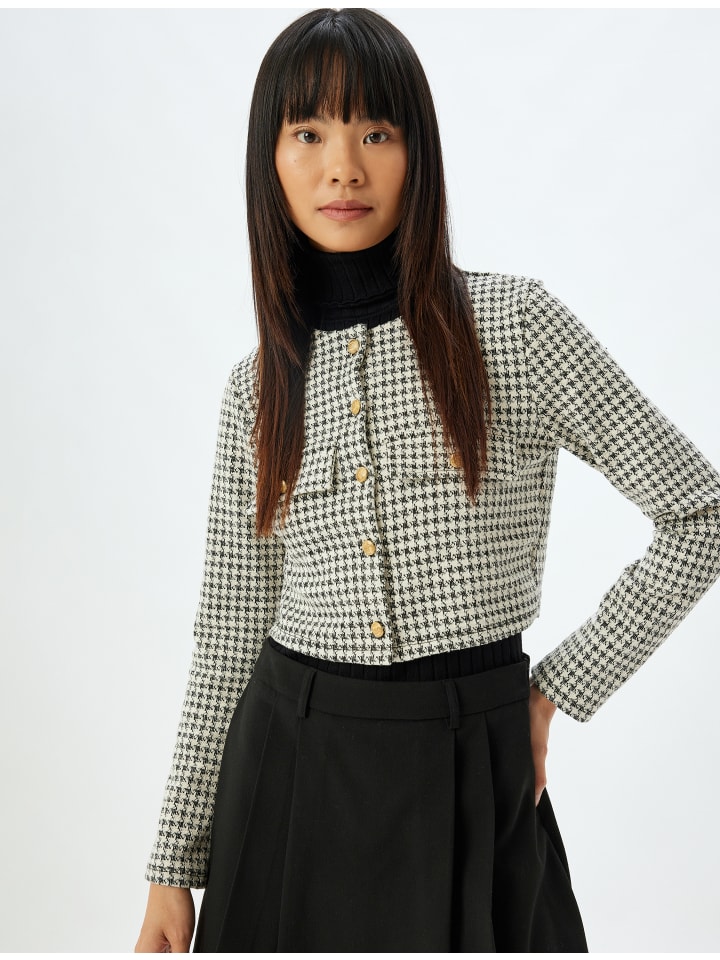 Кардиган KOTON, цвет schwarz gemustert
Кардиган KOTON, цвет schwarz gemustert