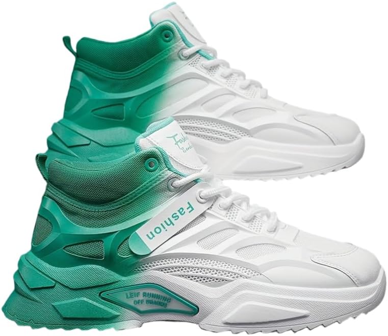 Мужские высокие кроссовки HHHCHPM с шнуровкой и градиентным дизайном, дышащие, Emerald
Мужские высокие кроссовки HHHCHPM с шнуровкой и градиентным дизайном, дышащие, Emerald