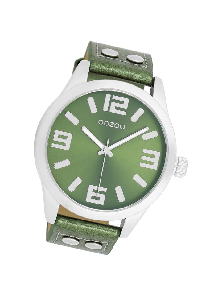 Аналоговые наручные часы Oozoo Timepieces, зеленые, очень большие (примерно 46 мм)
Аналоговые наручные часы Oozoo Timepieces, зеленые, очень большие (примерно 46 мм)