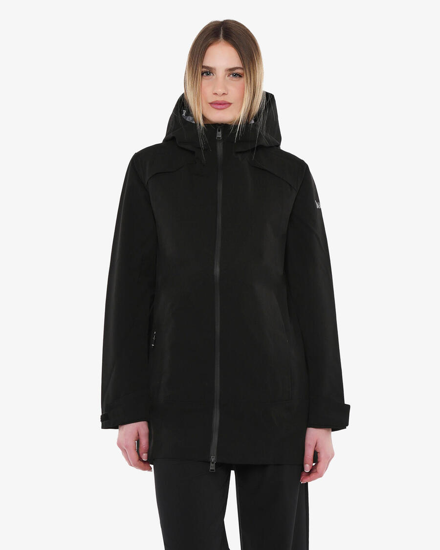 JAKED черная синтетическая фитнес-куртка для женщин
JAKED черная синтетическая фитнес-куртка для женщин