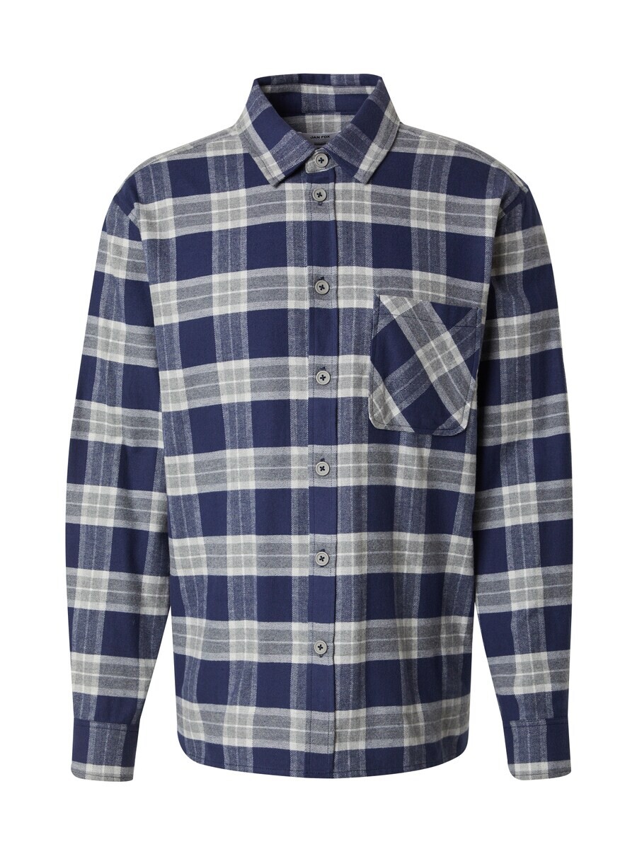 Рубашка на пуговицах стандартного кроя Dan Fox Apparel LASSE, темно-синий/серый/светло-серый
Рубашка на пуговицах стандартного кроя Dan Fox Apparel LASSE, темно-синий/серый/светло-серый