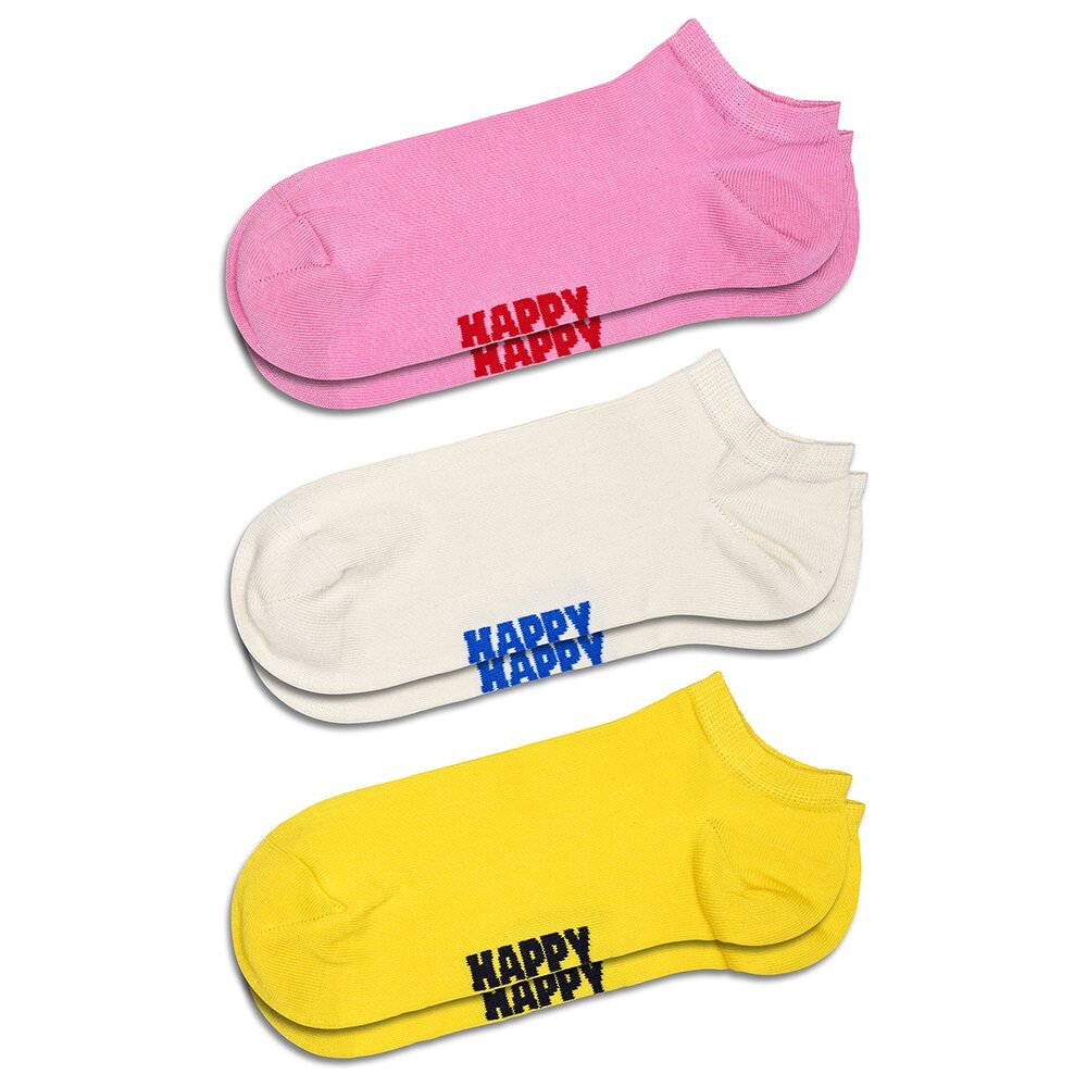 Носки Happy Solid no show 3 шт, разноцветный
Носки Happy Solid no show 3 шт, разноцветный
