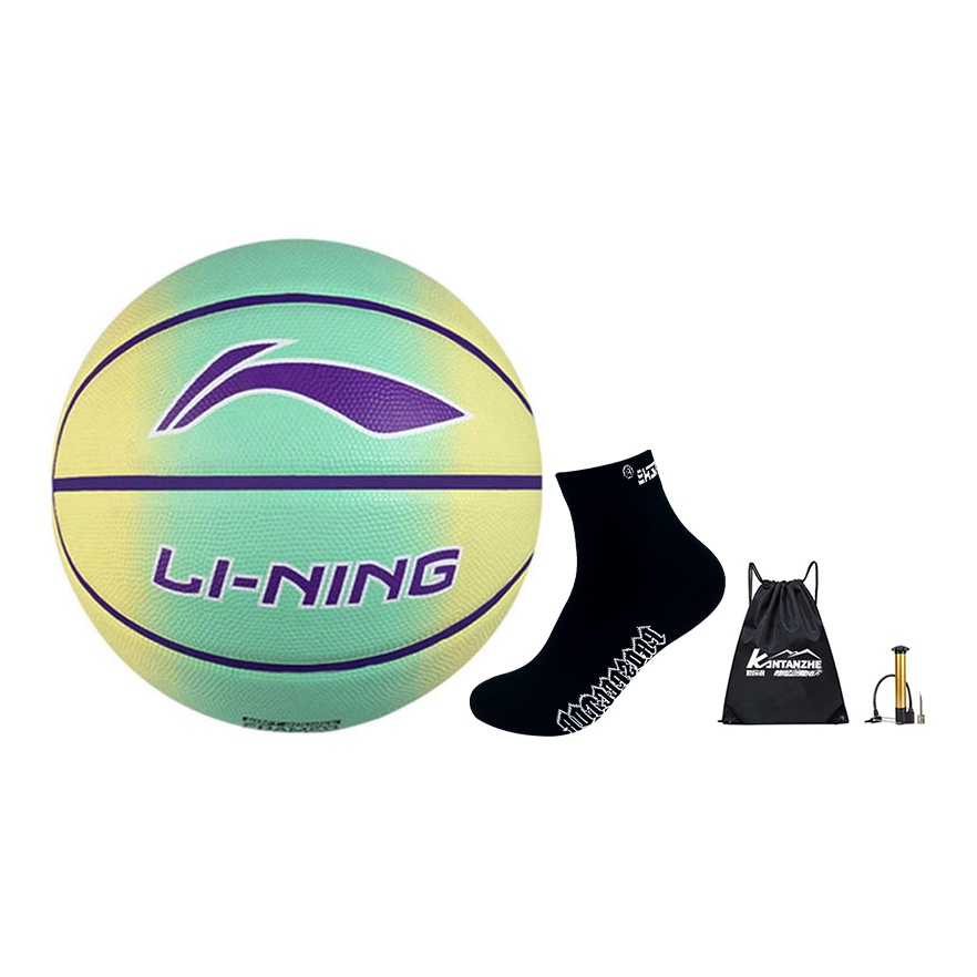 LINING Резиновый баскетбольный мяч yellow green gradient размер 5 тренировочный для детей
LINING Резиновый баскетбольный мяч yellow green gradient размер 5 тренировочный для детей