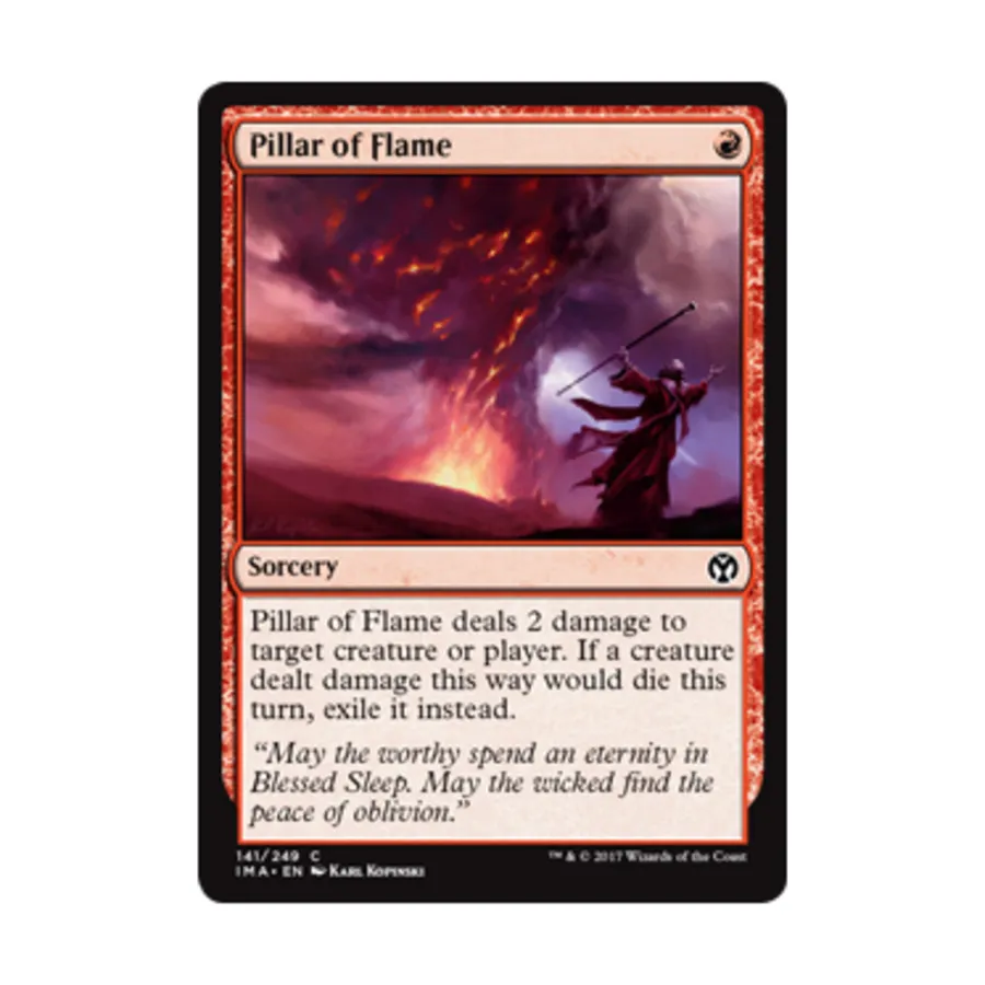CCG Столп Пламени (С), MTG - Iconic Masters 
CCG Столп Пламени (С), MTG - Iconic Masters