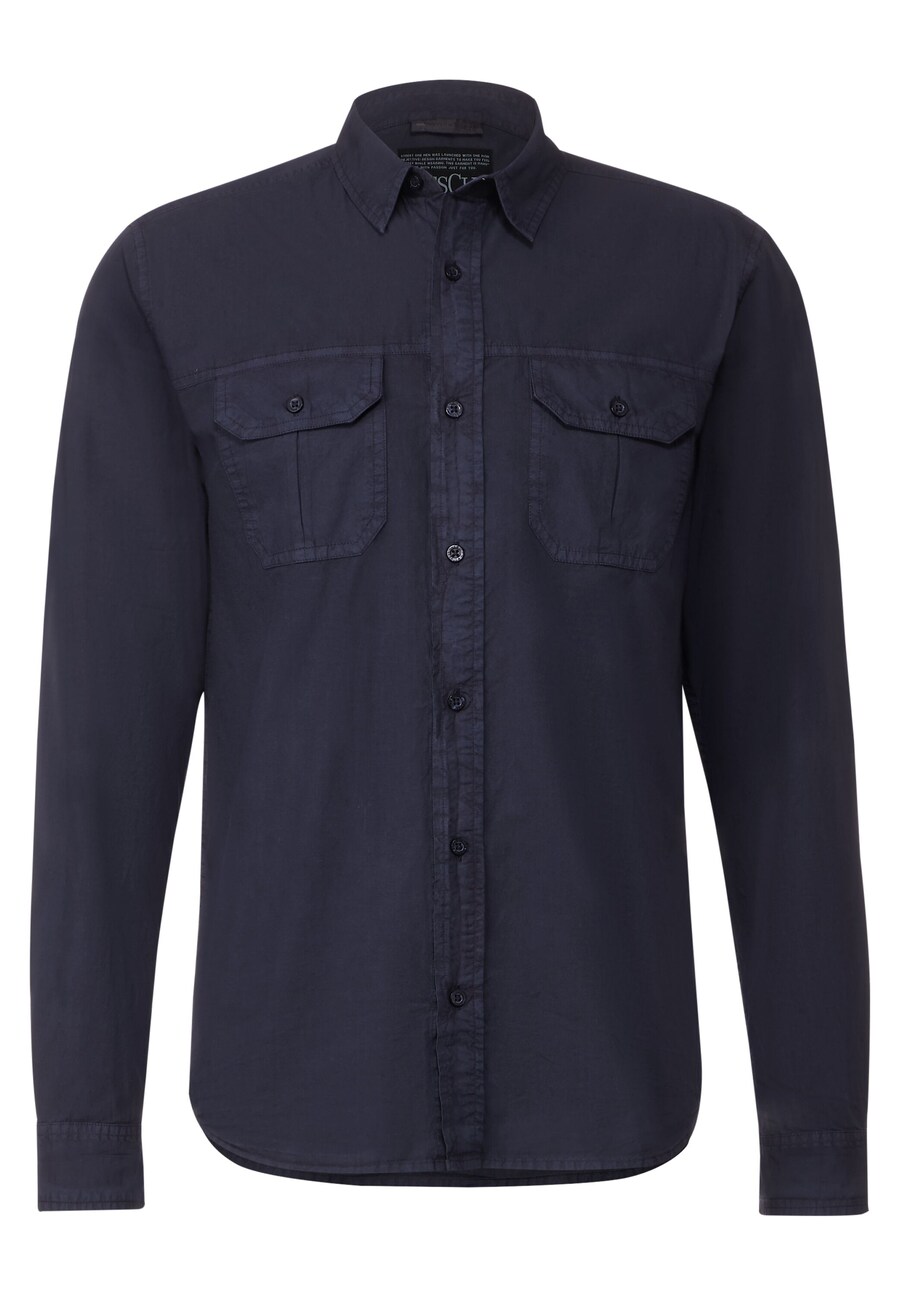 Рубашка на пуговицах классического кроя Street One MEN, синий
Рубашка на пуговицах классического кроя Street One MEN, синий