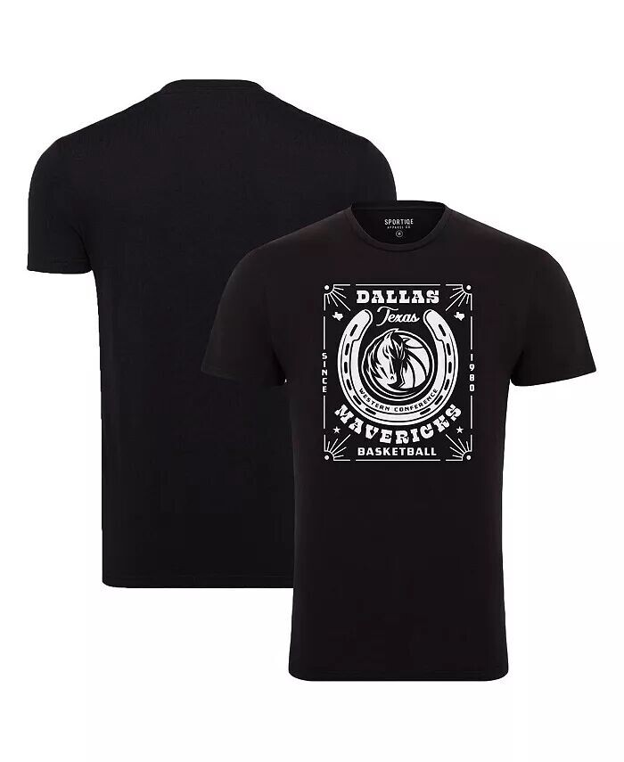 Мужская и женская черная футболка Dallas Mavericks Bingham Elevated Sportiqe
Мужская и женская черная футболка Dallas Mavericks Bingham Elevated Sportiqe