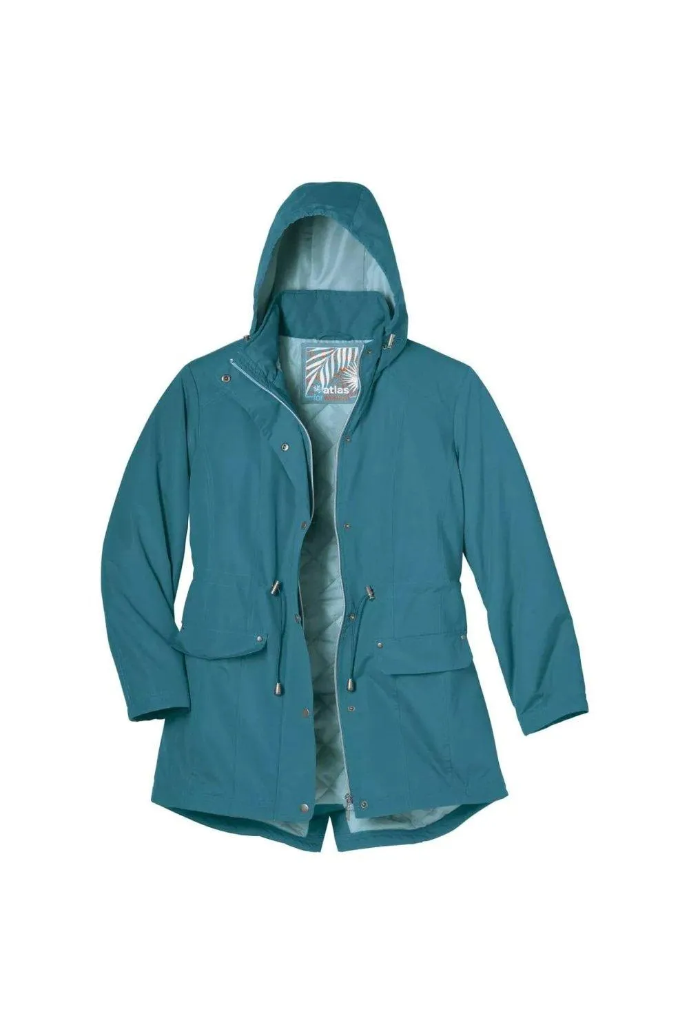 Водоотталкивающая стеганая парка Atlas For Women, синий
Водоотталкивающая стеганая парка Atlas For Women, синий