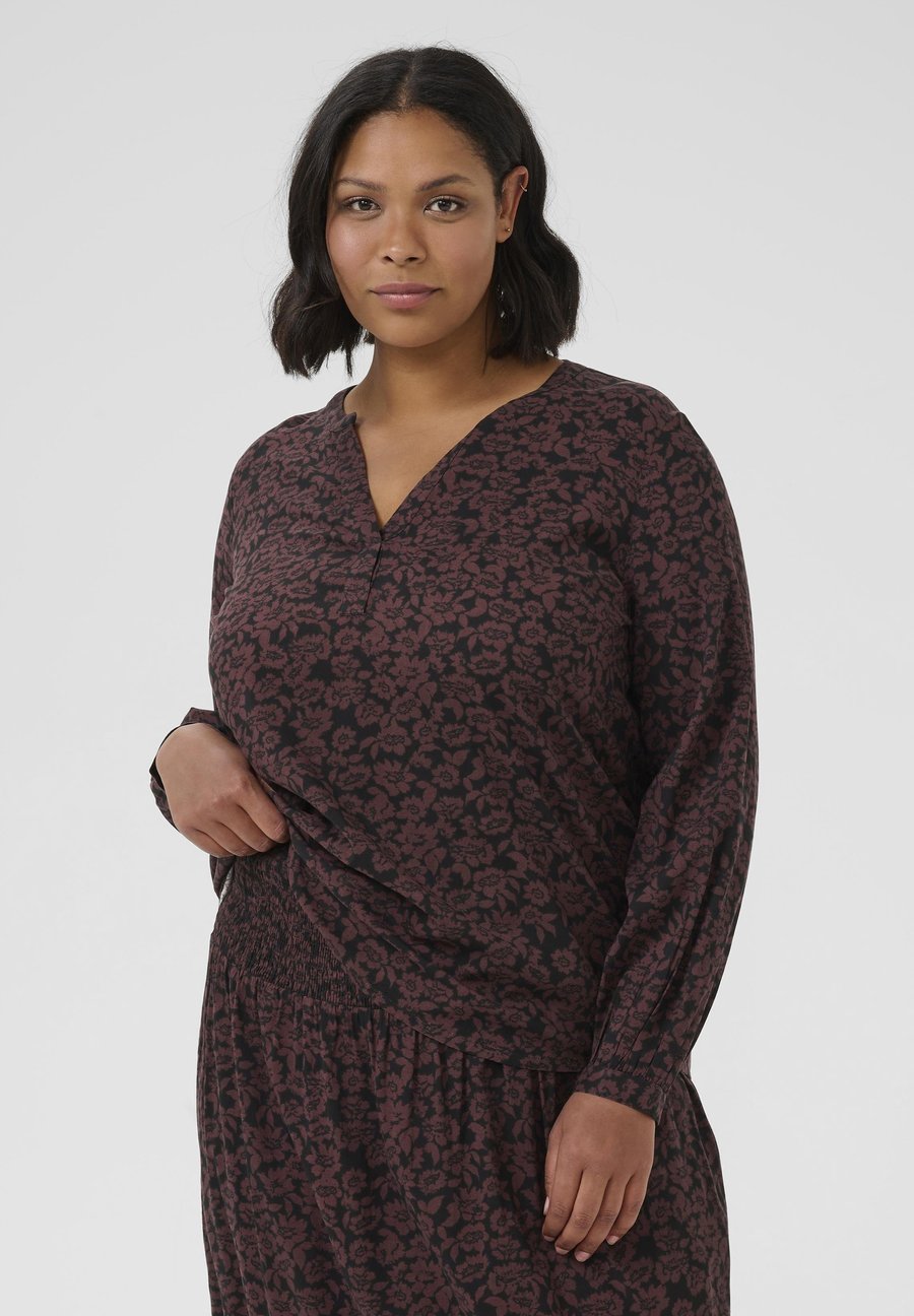 Блуза Kaffe Curve CURVE BELLA, Fudge Black Flower Print/Brown
Блуза Kaffe Curve CURVE BELLA, Fudge Black Flower Print/Brown
