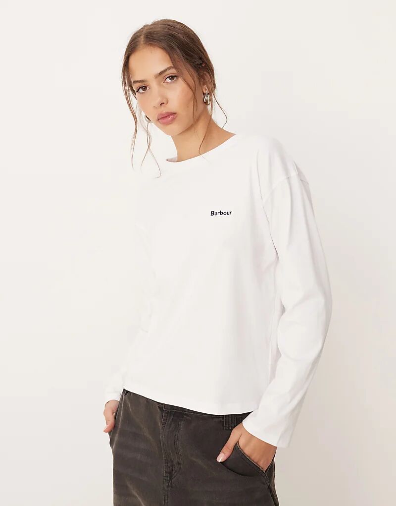 Топ Barbour Lavensdale белого цвета
Топ Barbour Lavensdale белого цвета