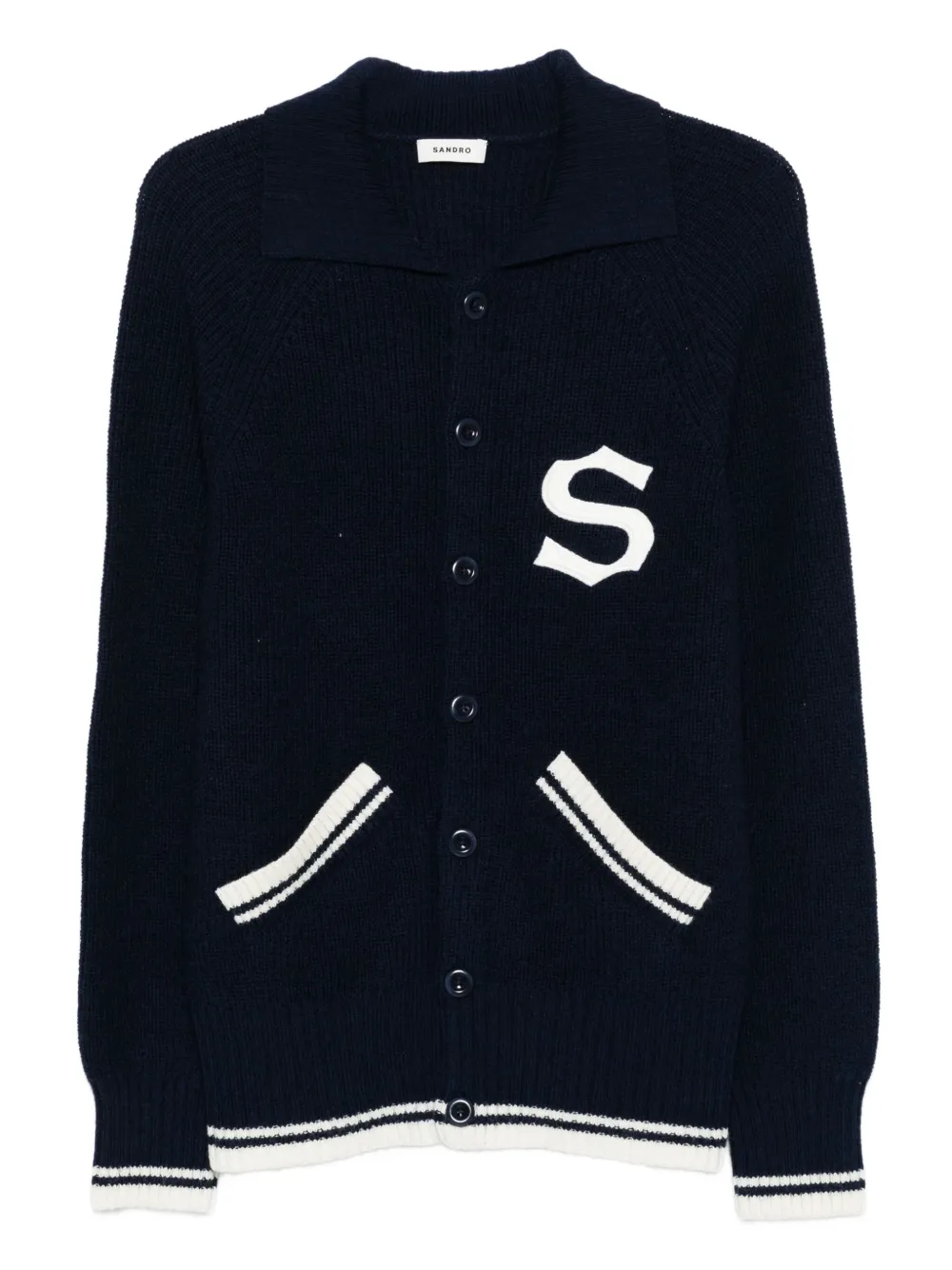 Шерстяной кардиган SANDRO, синий
Шерстяной кардиган SANDRO, синий
