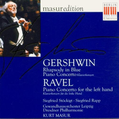 CD диск Gershwin / Ravel / Masur / Dresden Philharmonic: Rhapsody in Blue / Piano Concerto
CD диск Gershwin / Ravel / Masur / Dresden Philharmonic: Rhapsody in Blue / Piano Concerto