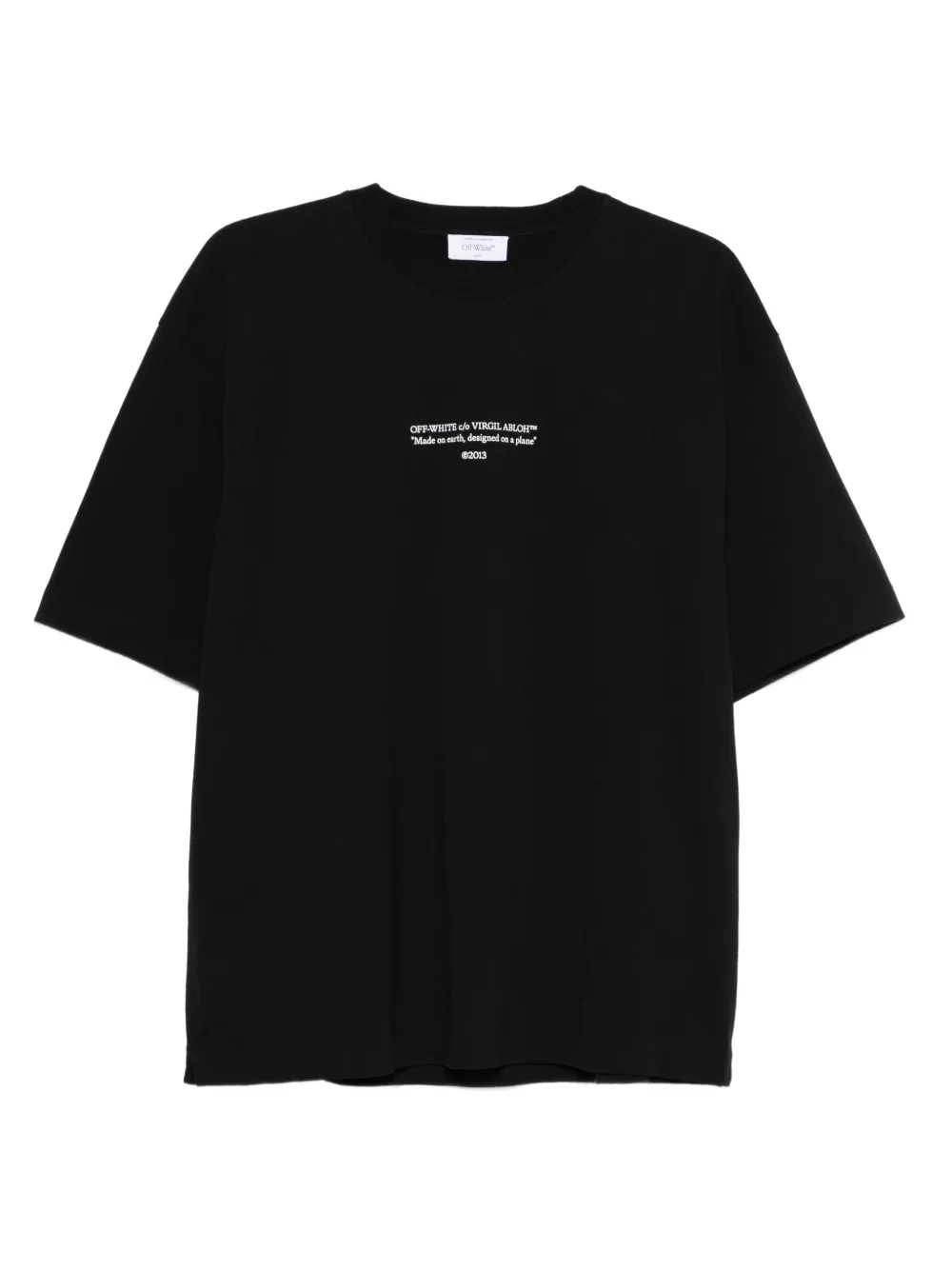 Сделано на Земле, придумано в самолете футболка Off-White, черный
Сделано на Земле, придумано в самолете футболка Off-White, черный