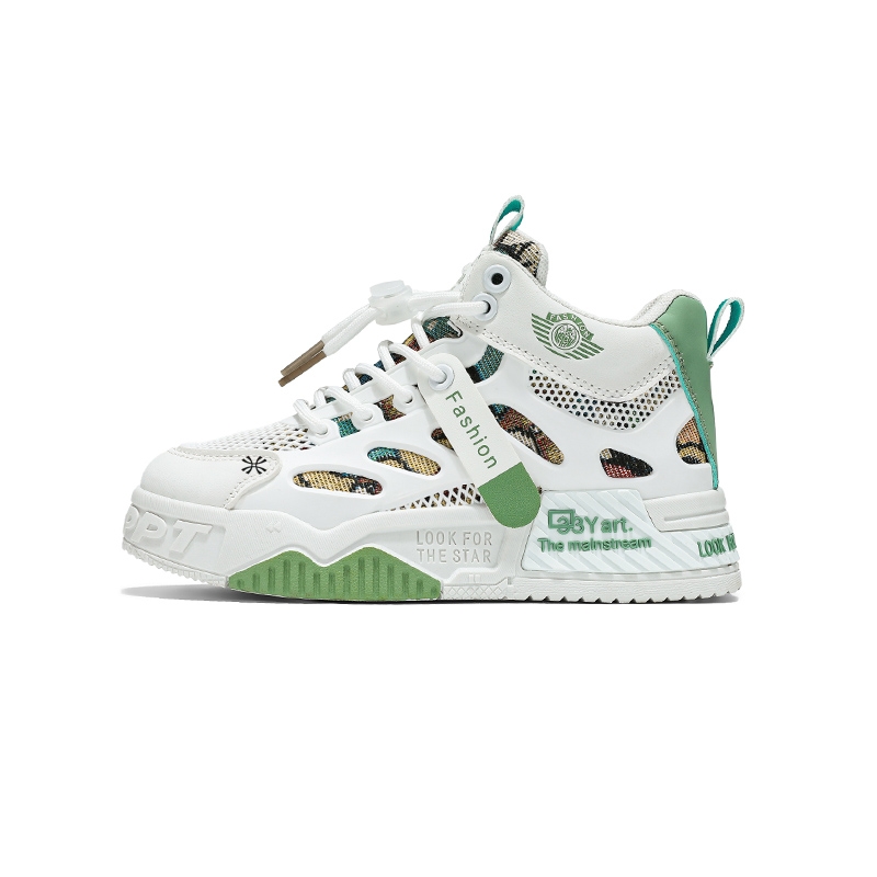 Износостойкие детские скейтерские кроссовки Kids' YUZHAOLIN, белый/зеленый
Износостойкие детские скейтерские кроссовки Kids' YUZHAOLIN, белый/зеленый