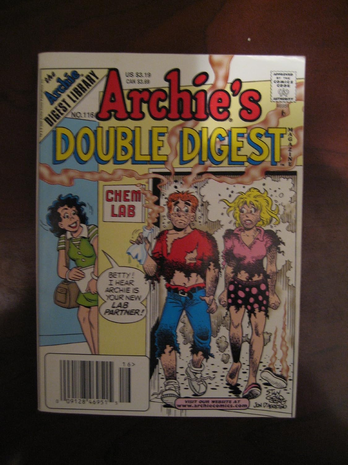 Archie's Double Digest July 2000 # 116 (Archie comics)
Archie's Double Digest July 2000 # 116 (Archie comics)