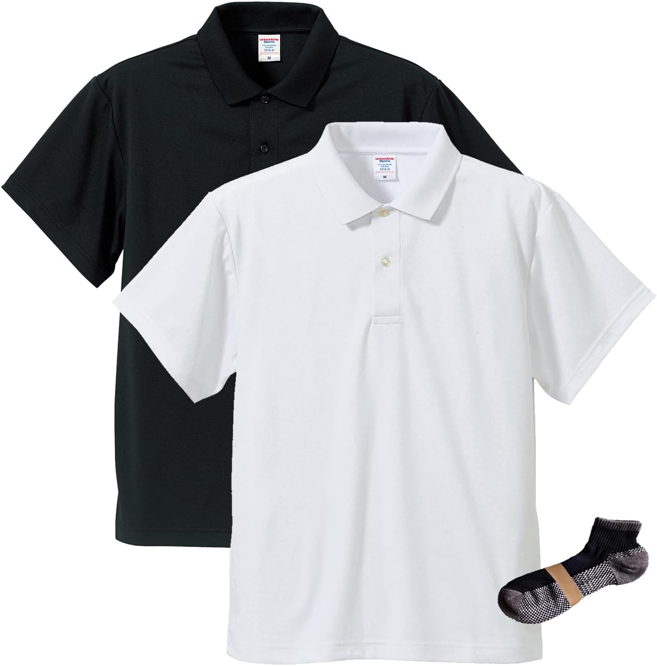 Спортивная поло-рубашка Dry Athletic мужская United Athle, бело-черный
Спортивная поло-рубашка Dry Athletic мужская United Athle, бело-черный