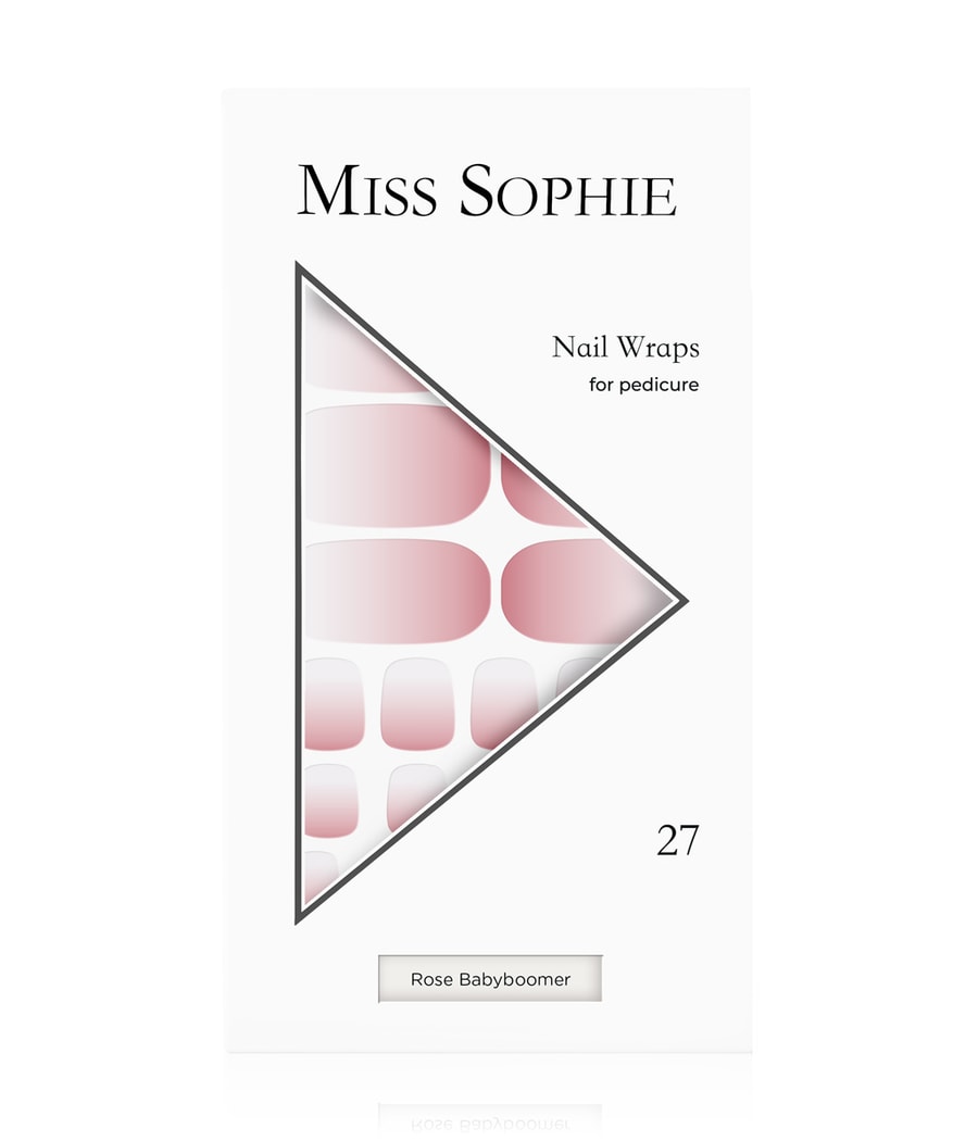 Фольга для ногтей Miss Sophie Rose Babyboomer Pedicure, Rose Babyboomer, 27 шт.
Фольга для ногтей Miss Sophie Rose Babyboomer Pedicure, Rose Babyboomer, 27 шт.