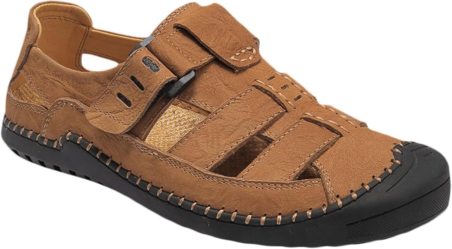 HNVAVQ Мужские сандалии с закрытым носком, кожаные спортивные сандалии для улицы, летние пляжные сандалии, сандалии-рыбаки
HNVAVQ Мужские сандалии с закрытым носком, кожаные спортивные сандалии для улицы, летние пляжные сандалии, сандалии-рыбаки