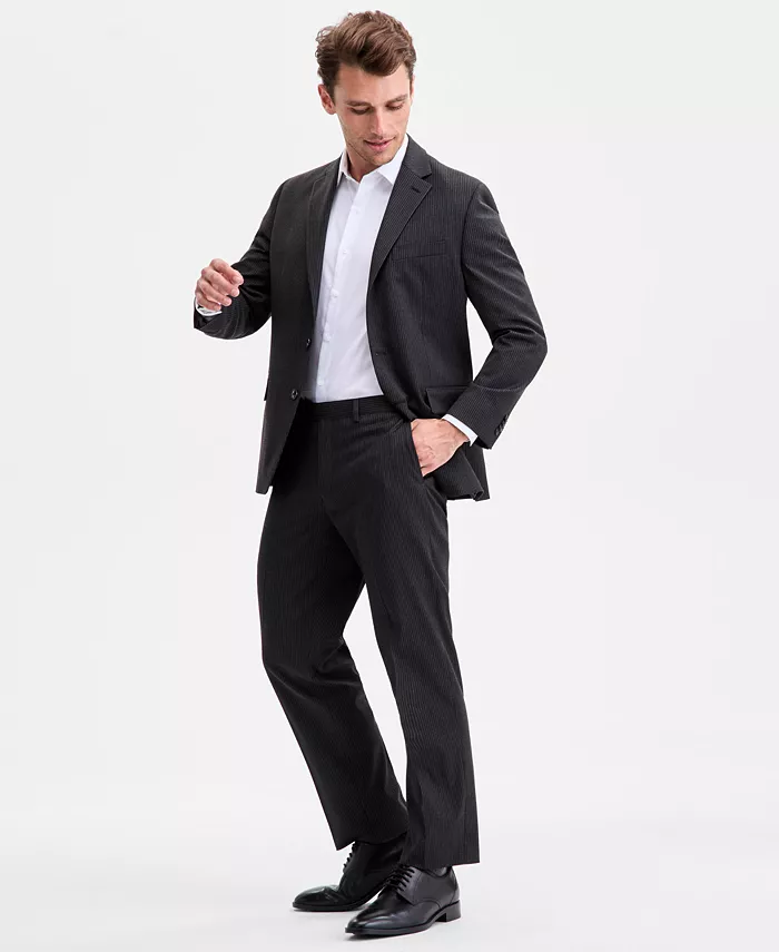 Мужской костюм Modern-Fit Perry Ellis Portfolio, черный
Мужской костюм Modern-Fit Perry Ellis Portfolio, черный