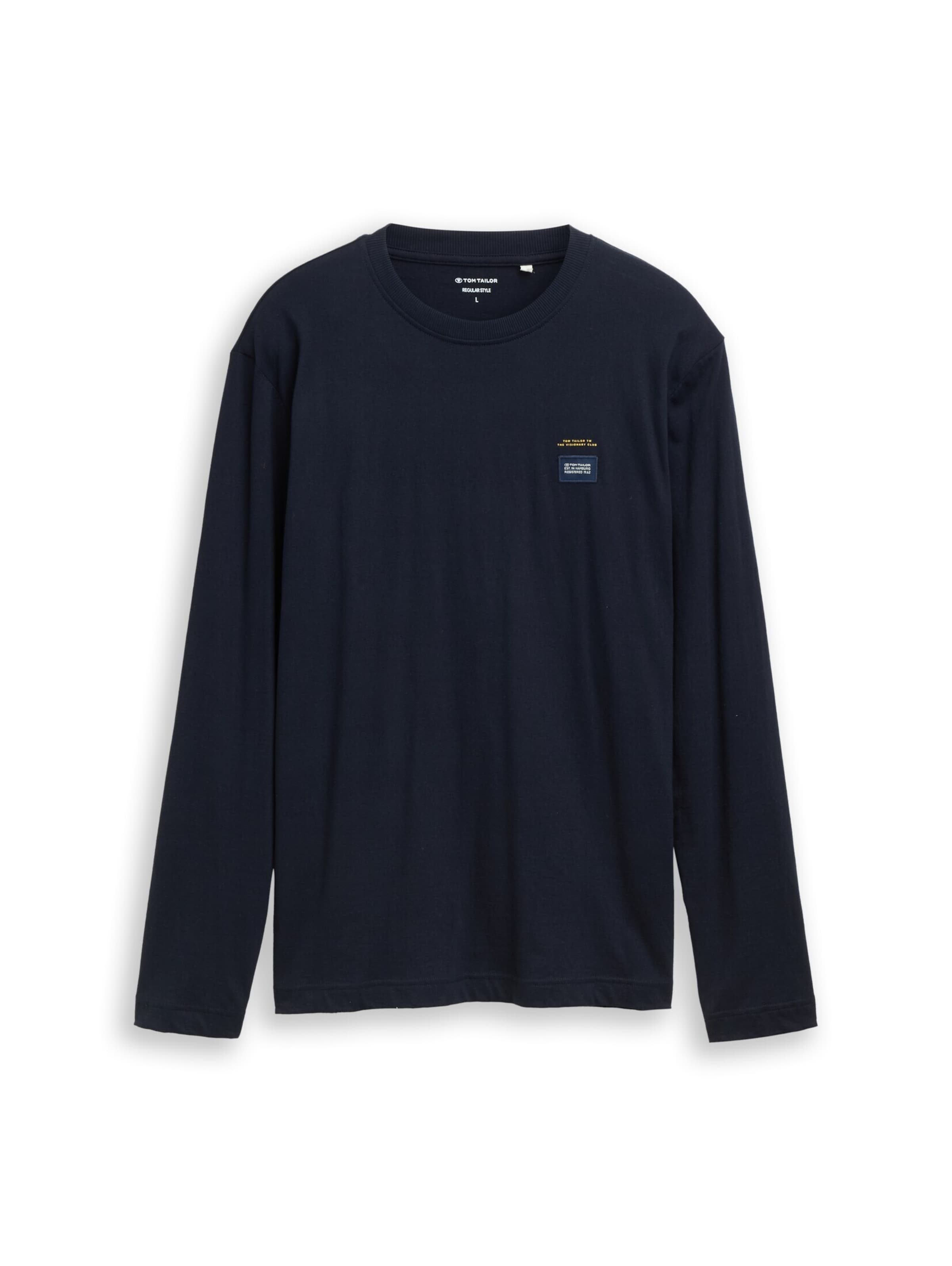 TOM TAILOR Лонгслив в морском синем цвете
TOM TAILOR Лонгслив в морском синем цвете