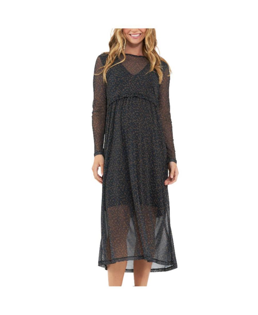 Платье для кормления грудью Jen Ripe Maternity, Brown / black
Платье для кормления грудью Jen Ripe Maternity, Brown / black