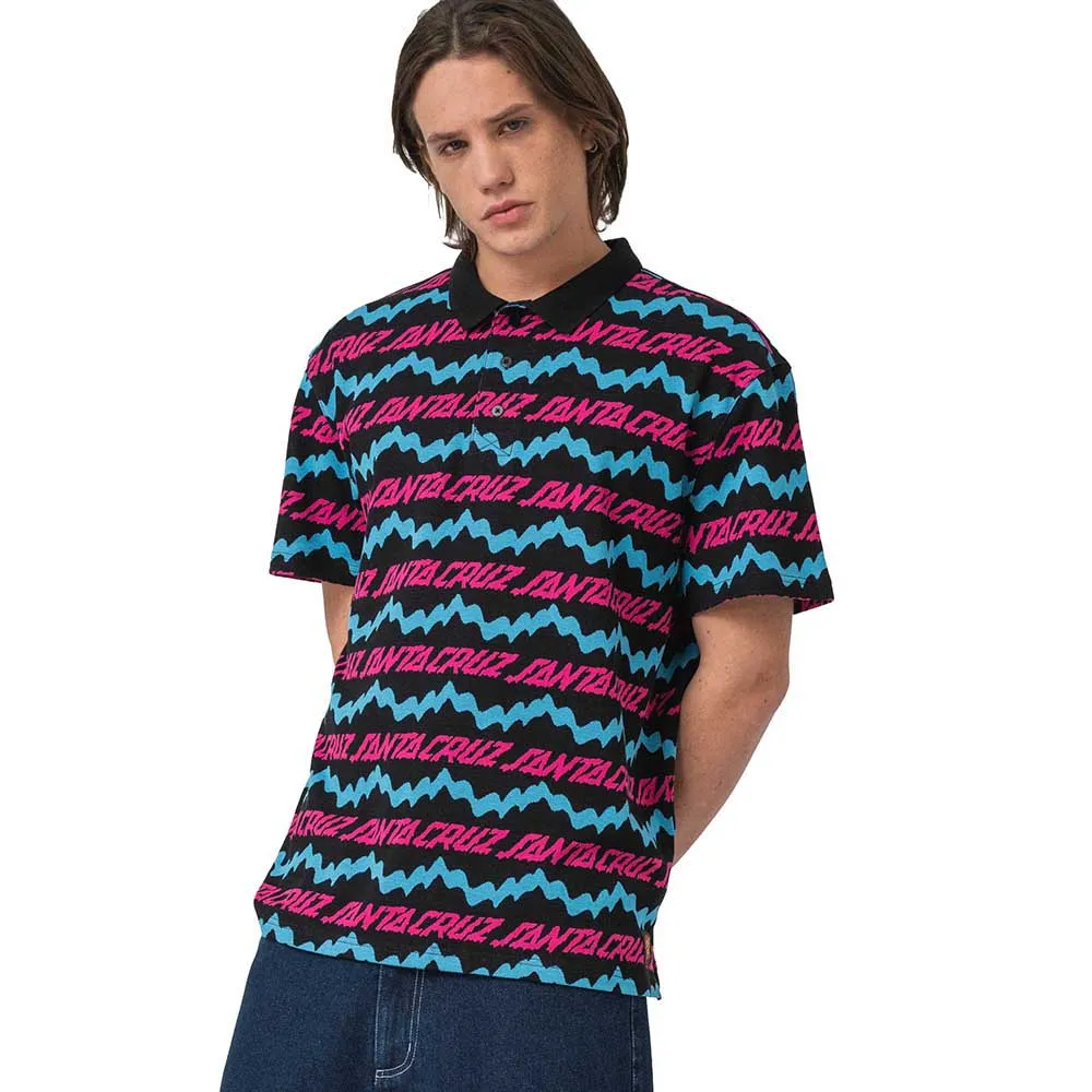 Поло с коротким рукавом Santa Cruz Slime drip, черный
Поло с коротким рукавом Santa Cruz Slime drip, черный