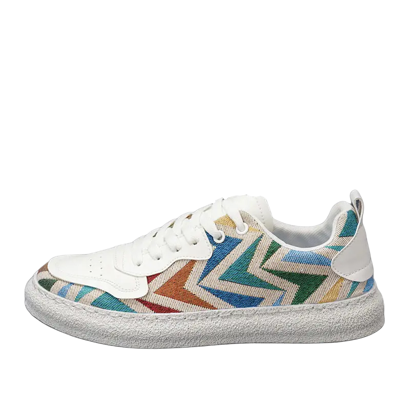 TAFN Мужские низкие скейтерские кеды белые, цвет White
TAFN Мужские низкие скейтерские кеды белые, цвет White