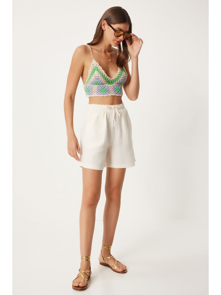 Тканевые шорты Happiness Istanbul, кремовый
Тканевые шорты Happiness Istanbul, кремовый