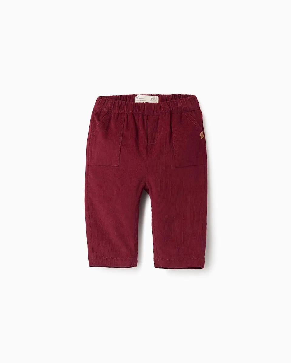 Брюки для маленького мальчика из вельвета, 100% хлопок Zippy, бордовый
Брюки для маленького мальчика из вельвета, 100% хлопок Zippy, бордовый