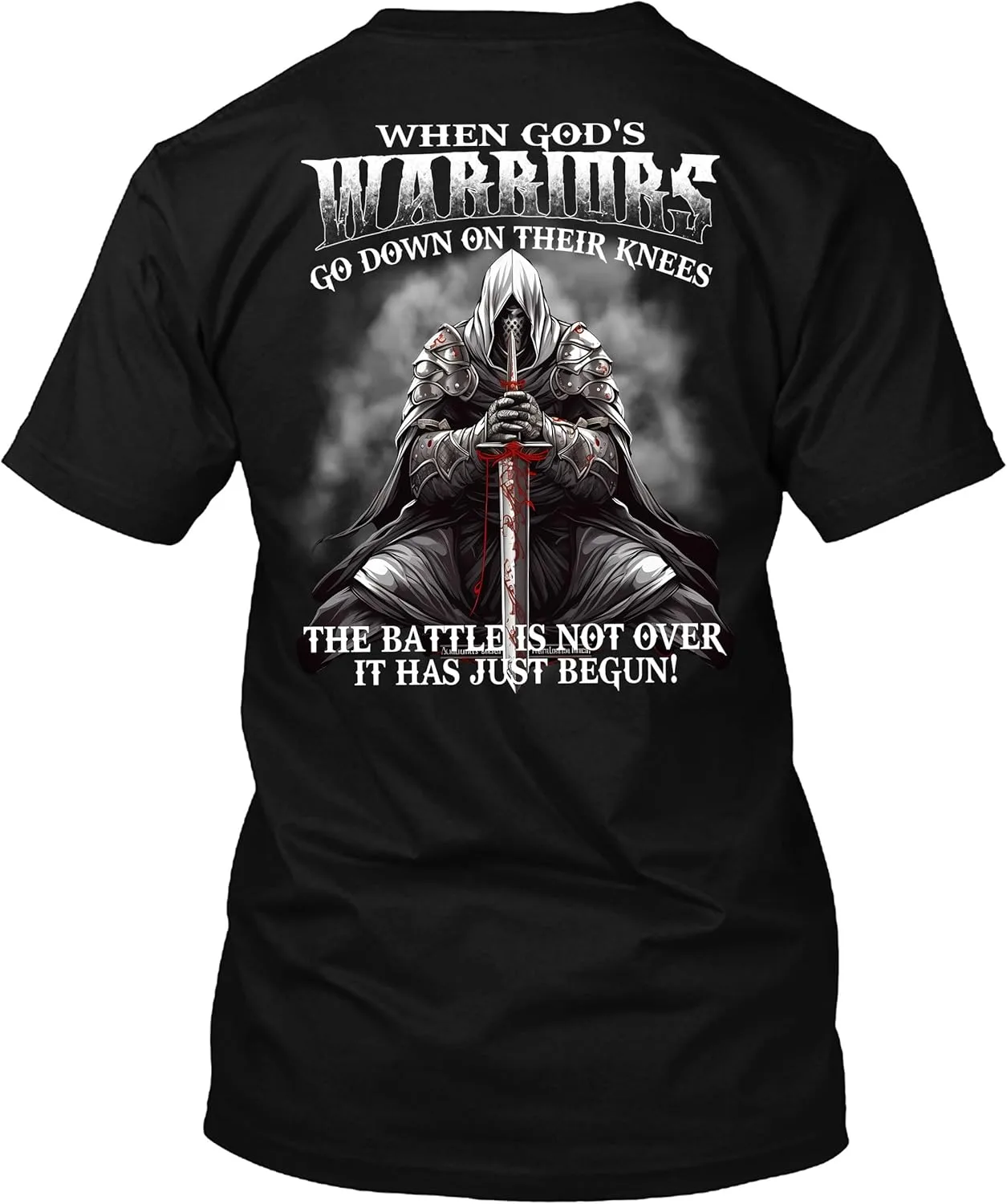 Футболка ATMTEE Christian T-Shirts When God's Warriors Go Down On Their Knees
Футболка ATMTEE Christian T-Shirts When God's Warriors Go Down On Their Knees