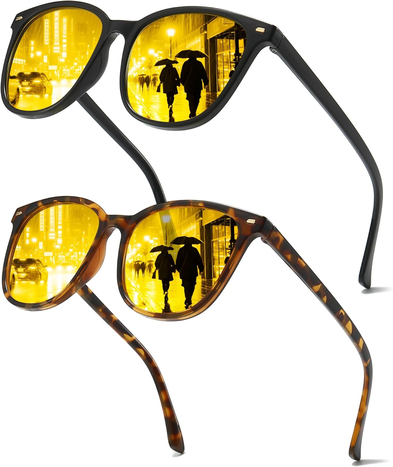 Очки ночного видения Chicid для вождения, женские, поляризованные, с антибликовыми желтыми линзами и защитой от УФ-излучения UV400, C05 (2pc) Black Frame/Yellow Lens+tortoise Frame/Yellow Lens
Очки ночного видения Chicid для вождения, женские, поляризованные, с антибликовыми желтыми линзами и защитой от УФ-излучения UV400, C05 (2pc) Black Frame/Yellow Lens+tortoise Frame/Yellow Lens