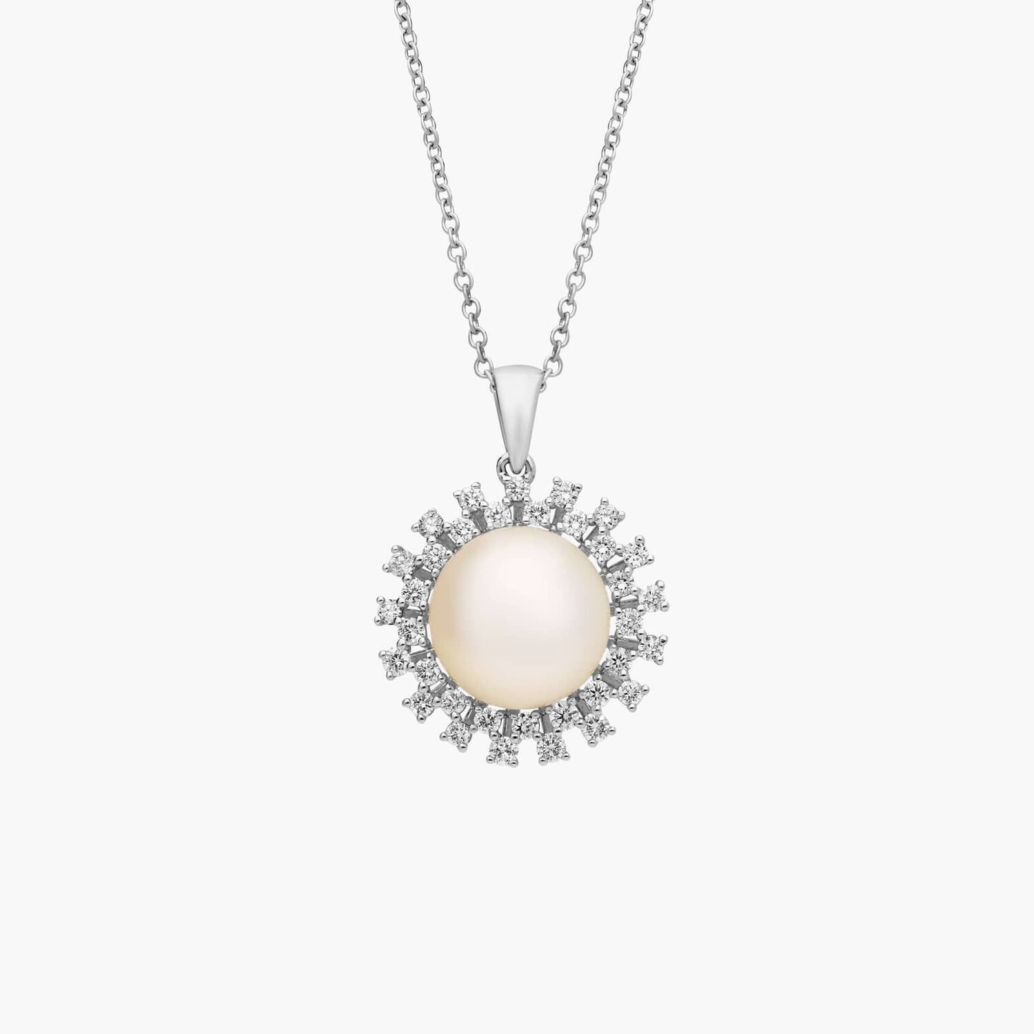 Подвеска из культивированного южноморского жемчуга с россыпью бриллиантов в ореоле из 18-каратного белого золота (9-9,5 мм) Blue Nile
Подвеска из культивированного южноморского жемчуга с россыпью бриллиантов в ореоле из 18-каратного белого золота (9-9,5 мм) Blue Nile