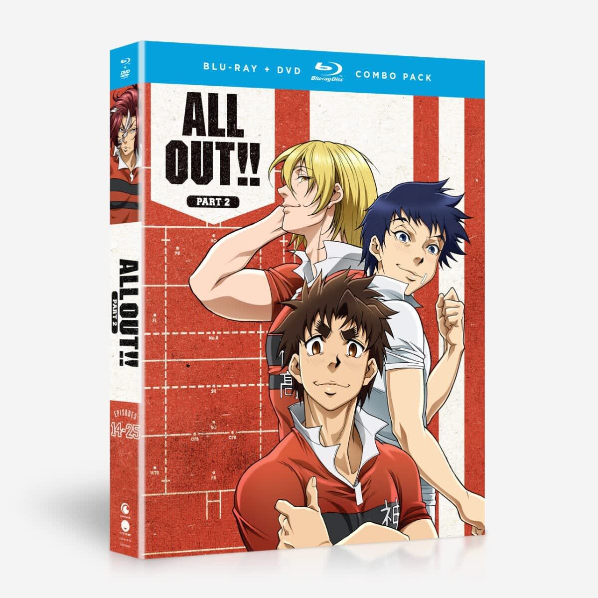 Blu-Ray диск ALL OUT!! - Part 2 - Blu-ray + DVD
Blu-Ray диск ALL OUT!! - Part 2 - Blu-ray + DVD