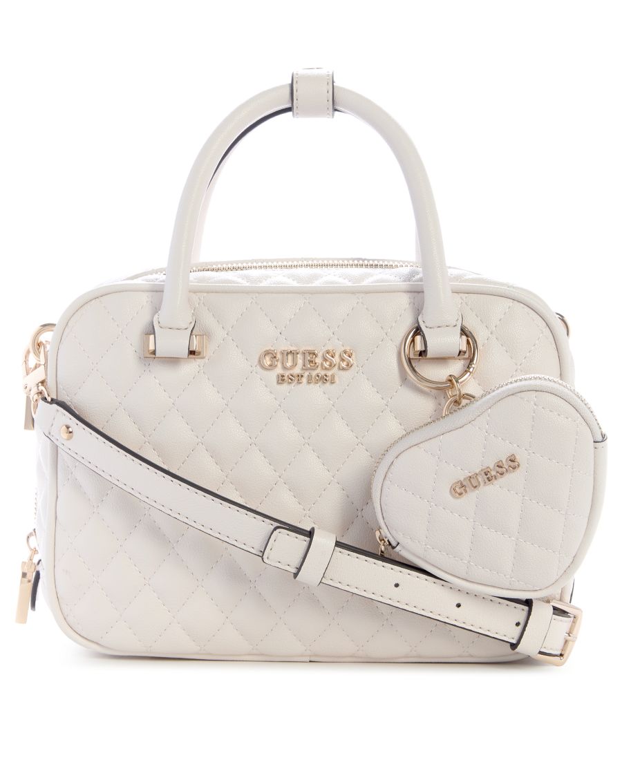 Сумка-мессенджер Atabey Small Boxy GUESS, Off White
Сумка-мессенджер Atabey Small Boxy GUESS, Off White
