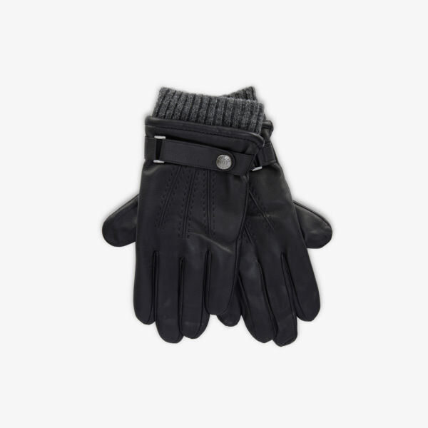 Перчатки для сенсорных экранов из кожи и шерсти Dents, черный
Перчатки для сенсорных экранов из кожи и шерсти Dents, черный