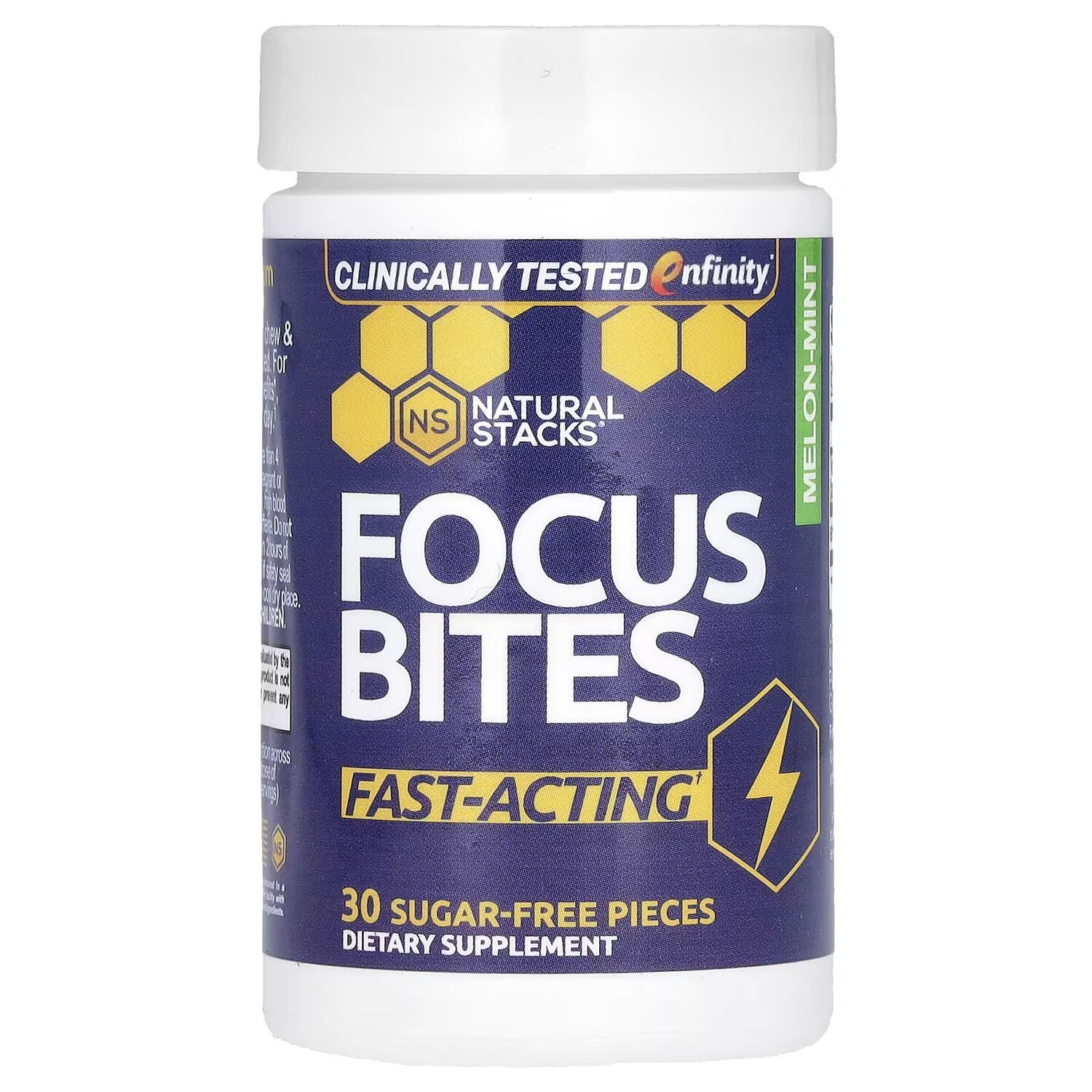 Focus Bites, дыня и мята, 30 штук без сахара Natural Stacks
Focus Bites, дыня и мята, 30 штук без сахара Natural Stacks