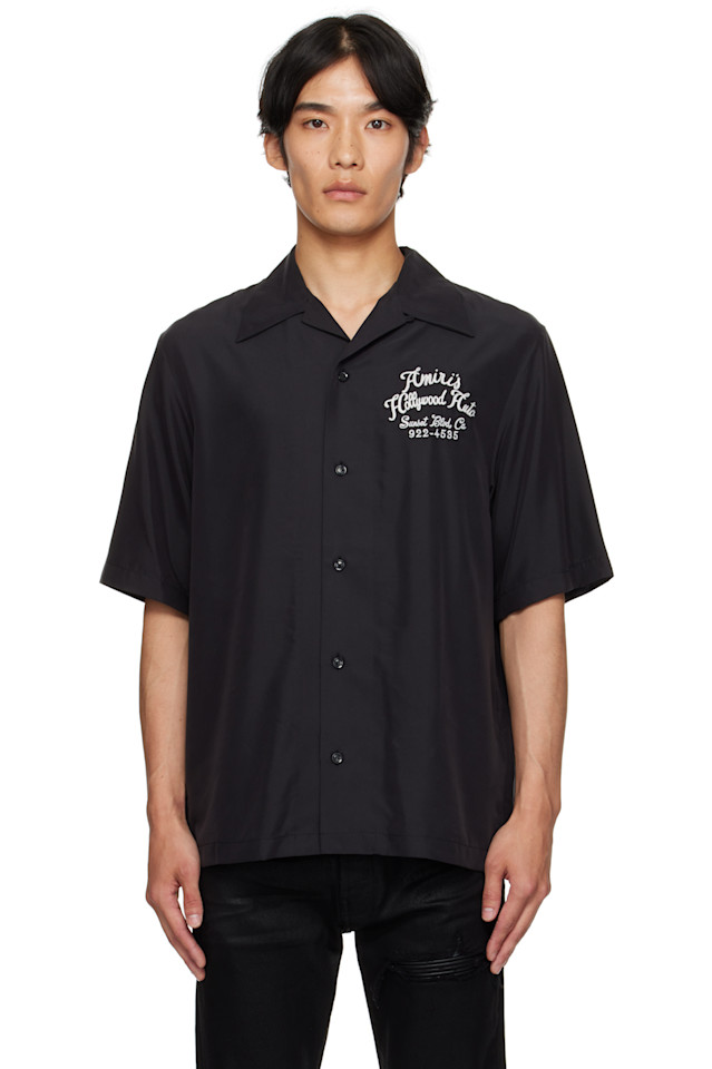 Боулинговая рубашка Hollywood Auto Amiri, черный
Боулинговая рубашка Hollywood Auto Amiri, черный