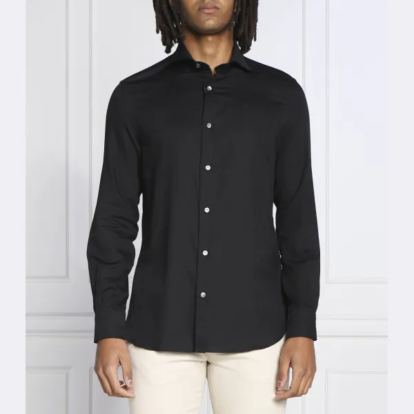 Рубашка стандартного кроя Emporio Armani, черный
Рубашка стандартного кроя Emporio Armani, черный