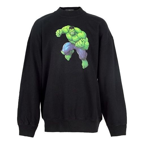 Свитер x marvel hulk-print boxy crewneck cotton sweatshirt 'black' Balenciaga, черный
Свитер x marvel hulk-print boxy crewneck cotton sweatshirt 'black' Balenciaga, черный