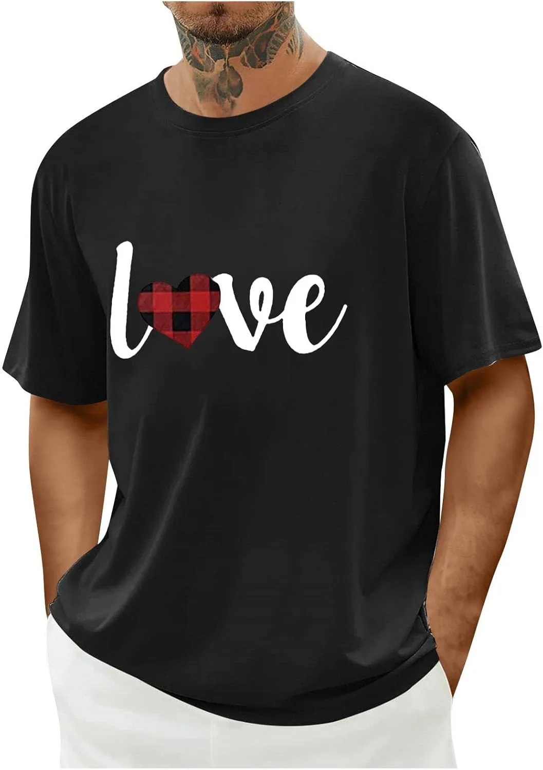 Футболка Oversized Valentine's Day с круглым вырезом
Футболка Oversized Valentine's Day с круглым вырезом