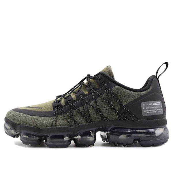 Кроссовки air vapormax run utility Nike, зеленый 
Кроссовки air vapormax run utility Nike, зеленый