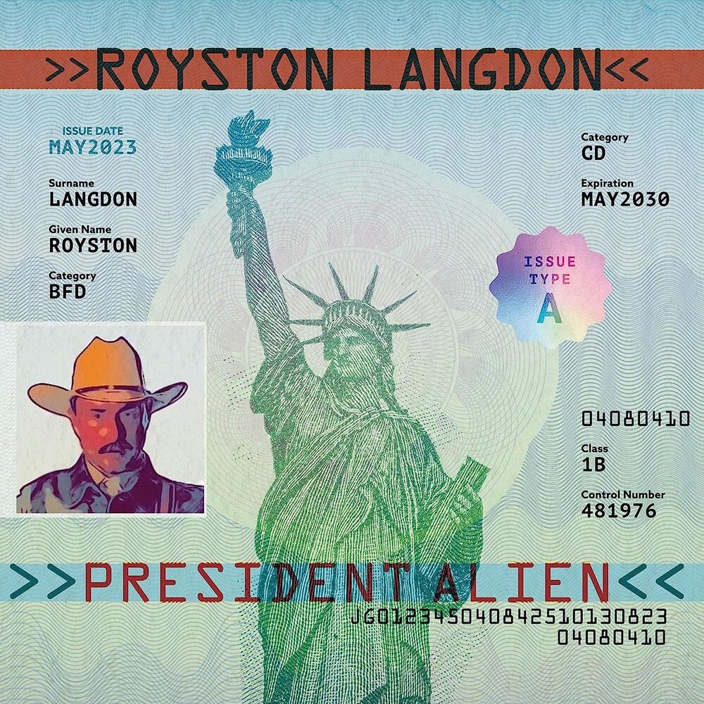 Диск CD President Alien - Royston Langdon 
Диск CD President Alien - Royston Langdon