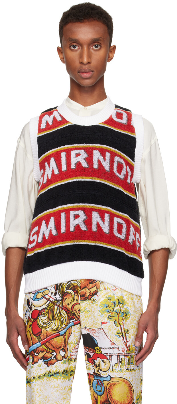 SSENSE Эксклюзивный жилет-полотенце Smirnoff Adam Jones
SSENSE Эксклюзивный жилет-полотенце Smirnoff Adam Jones