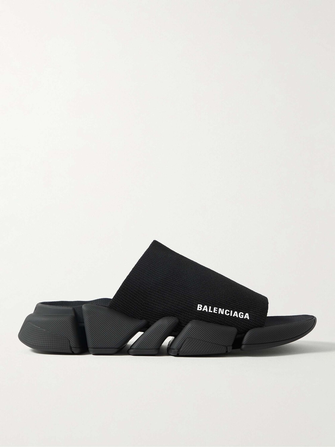 Шлепанцы Speed 2.0 из эластичного трикотажа с принтом логотипа BALENCIAGA, черный
Шлепанцы Speed 2.0 из эластичного трикотажа с принтом логотипа BALENCIAGA, черный