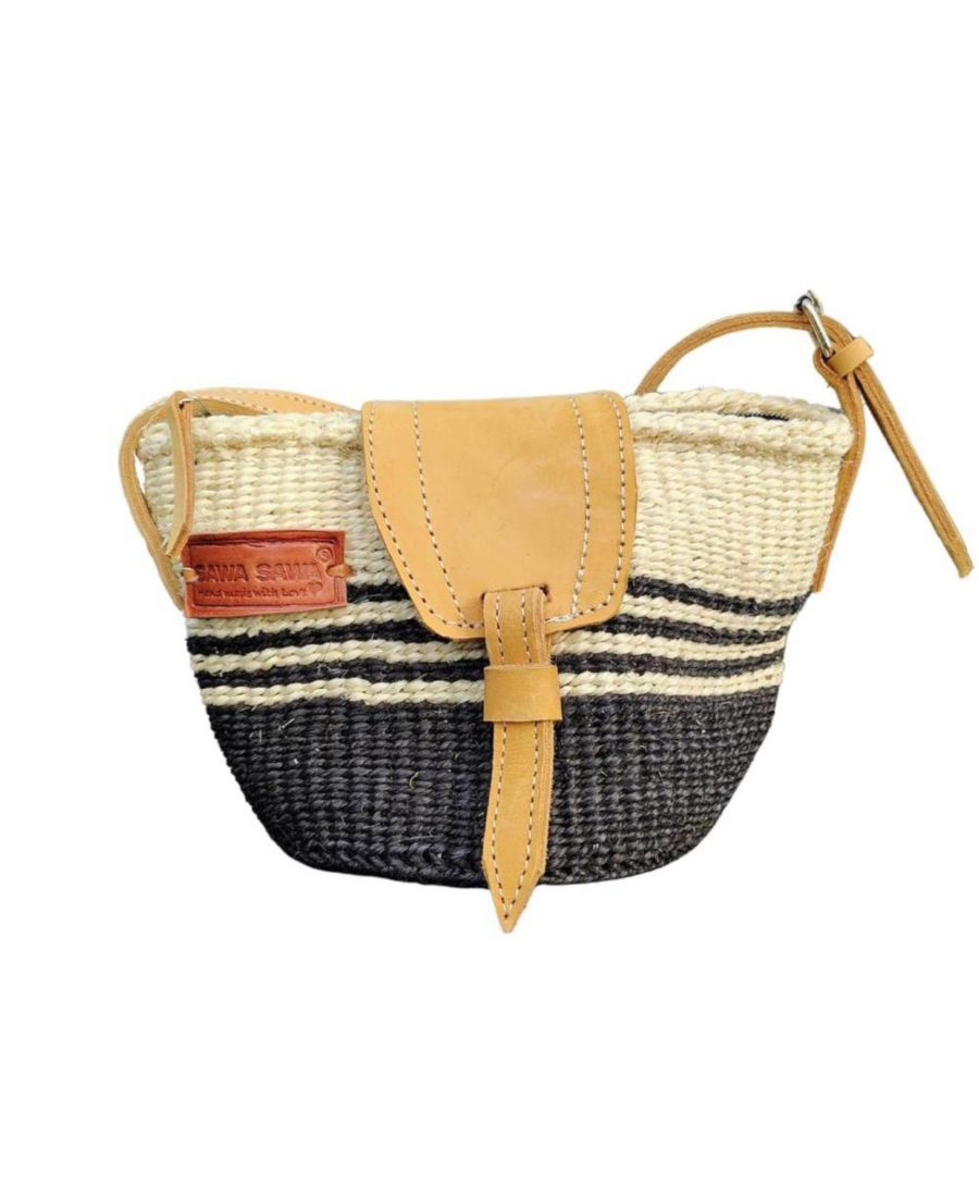 Маленькая сумка-кроссбоди Kiondo из сизаля ручной работы Small Balance SAWA SAWA, Black and White
Маленькая сумка-кроссбоди Kiondo из сизаля ручной работы Small Balance SAWA SAWA, Black and White