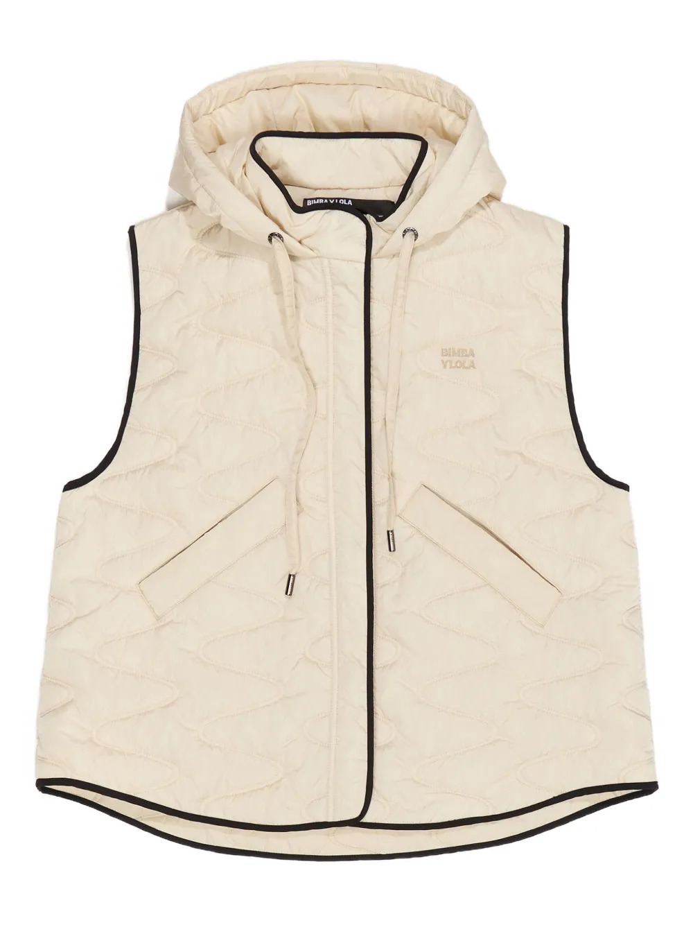 Стеганый жилет с капюшоном Bimba Y Lola, бежевый
Стеганый жилет с капюшоном Bimba Y Lola, бежевый