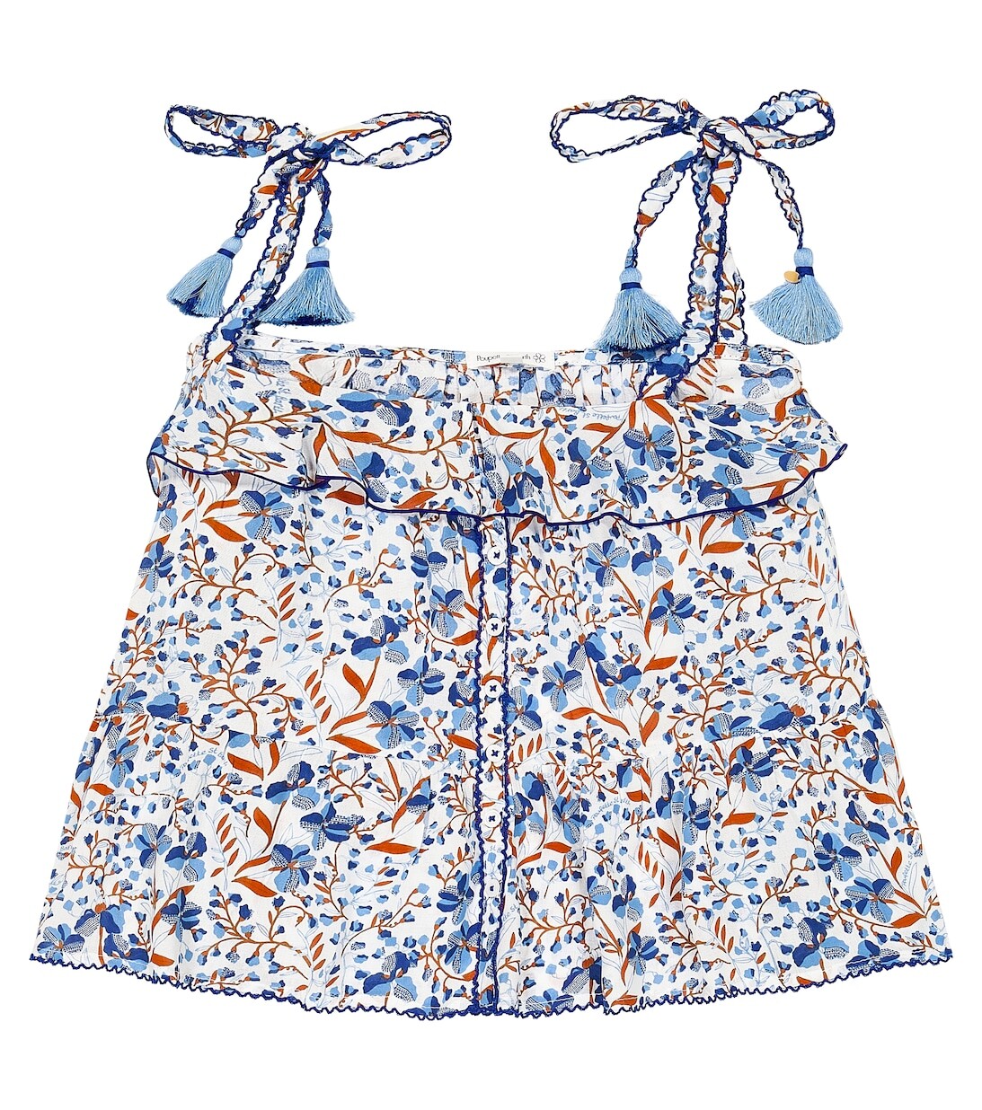 Топ Astra с цветочным принтом Poupette St Barth, разноцветный
Топ Astra с цветочным принтом Poupette St Barth, разноцветный