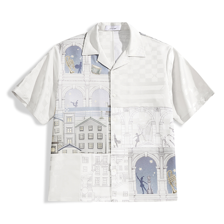 PEACEBIRD MEN Рубашка мужская White 1
PEACEBIRD MEN Рубашка мужская White 1